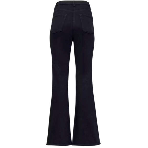 Slightly Used Wilfred Free High Rise Wide Flared Leg Black Pants - Picture 2 of 2